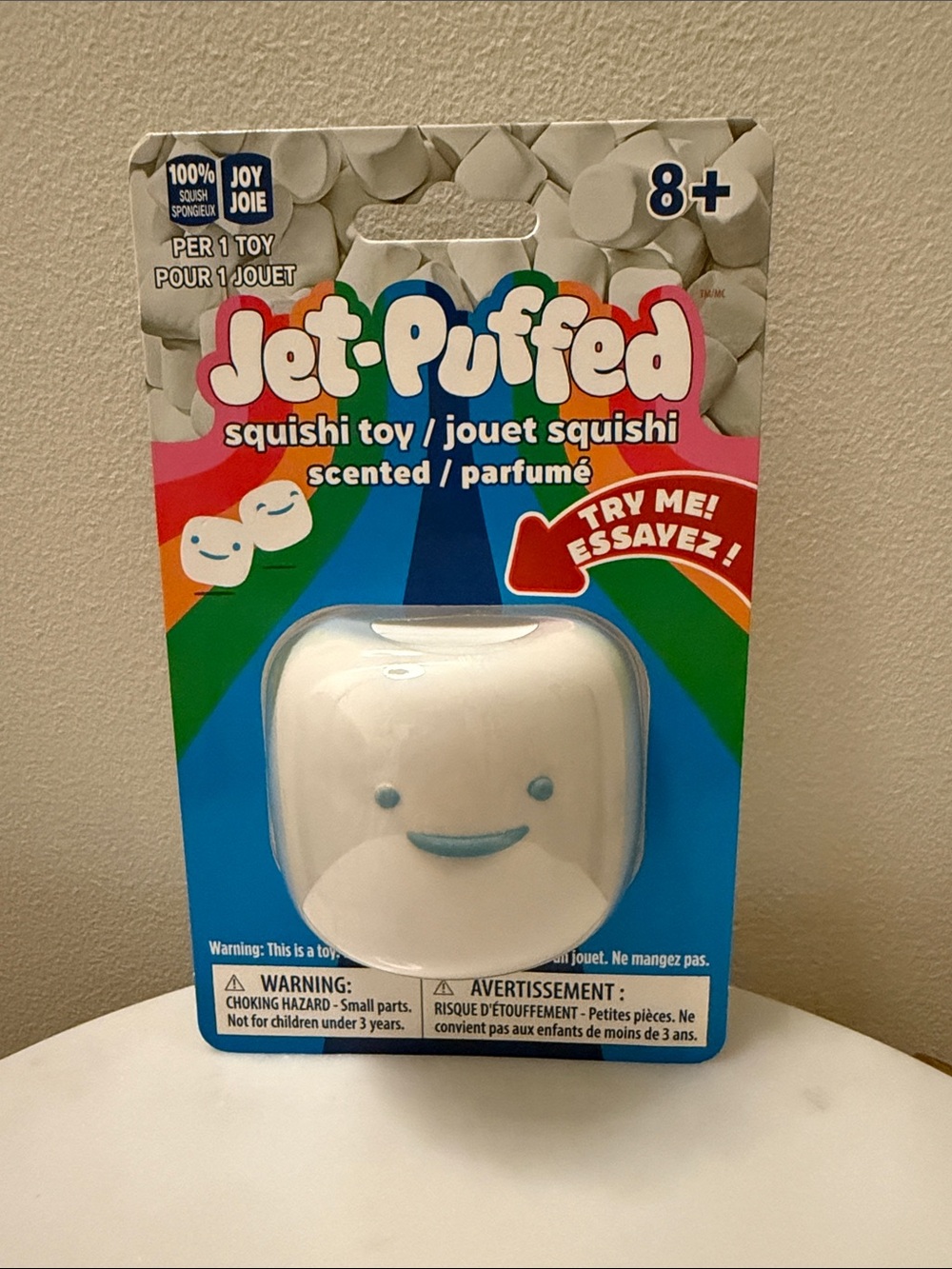 Jet Puffed Marshmallow Squishi Toy